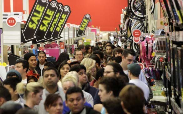 Thanksgiving Sales Crowd Featured